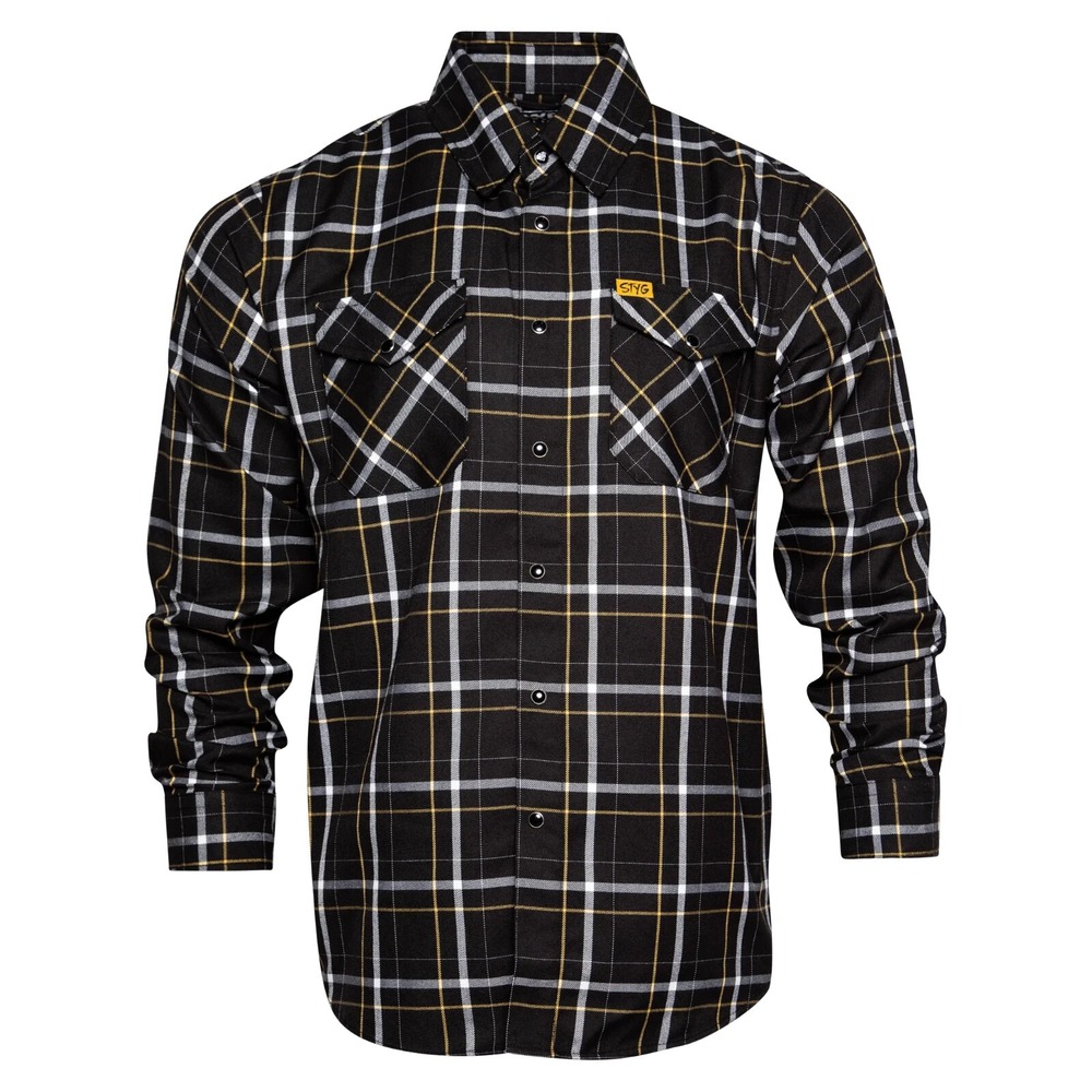 DIXXON Flannel Sz XL Stick To Your Guns STYG Collab Brand New In Sealed Bag - Picture 2 of 3